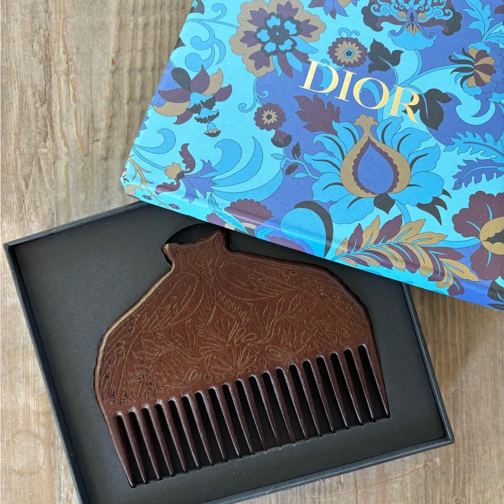 DIOR | Jardin Indien wooden hair comb